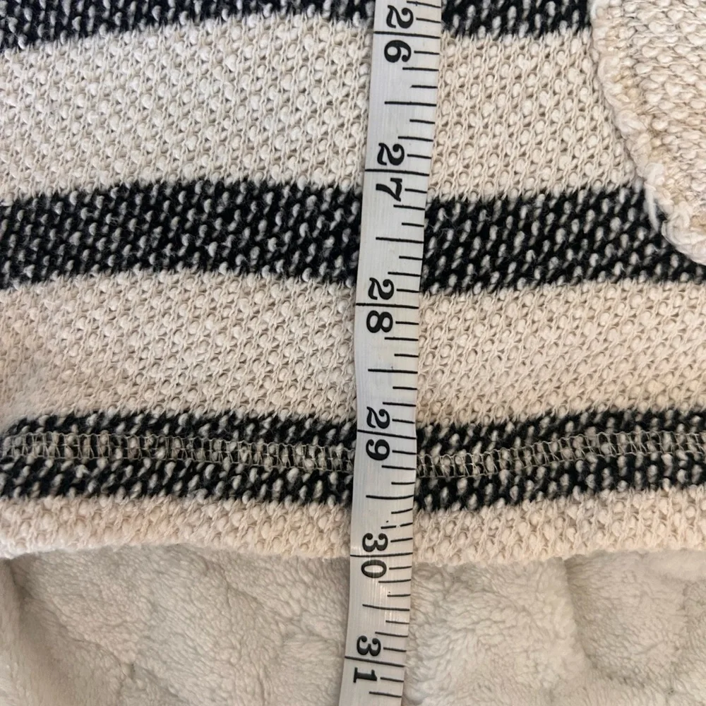 Free People Beach Women’s Myles Stripe Cardigan Navy and White Size Large